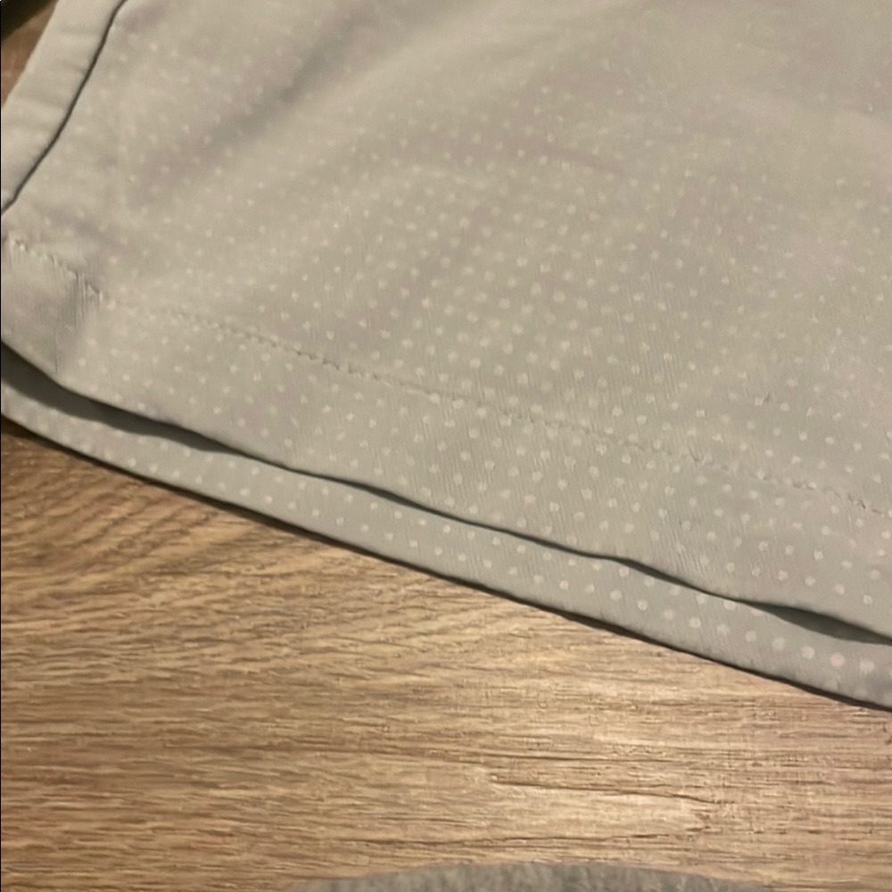 Light gray Flat Front Casual Shorts - Picture 6 of 8